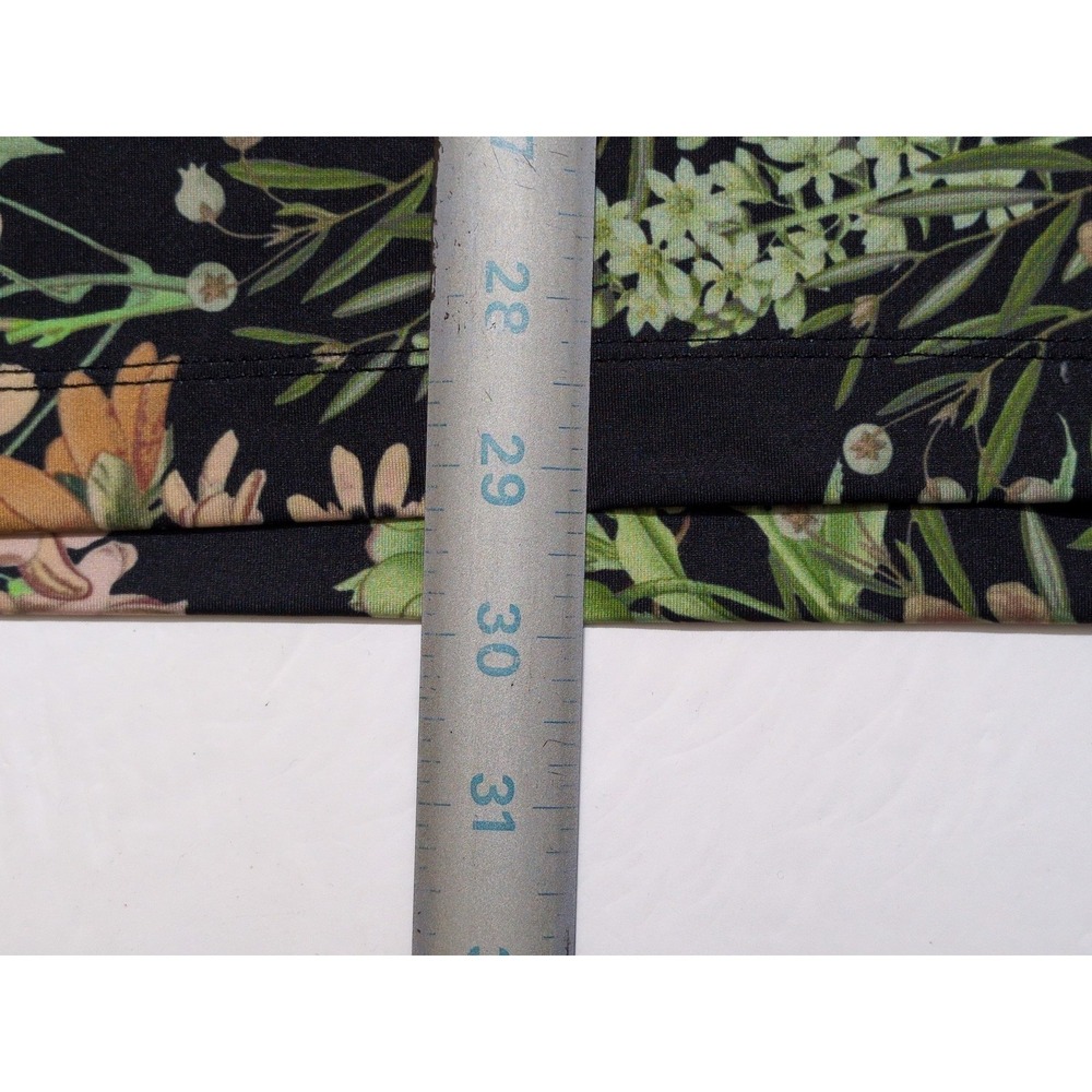 BAD BIRDIE Men's Short Sleeve Polo Shirt Randy's Moss Green Pink Floral Small S - Picture 4 of 9